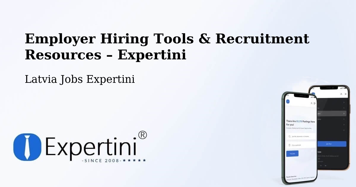 Employer Hiring Tools & Recruitment Resources – Nīca - Nīca, Latvia Jobs Expertini