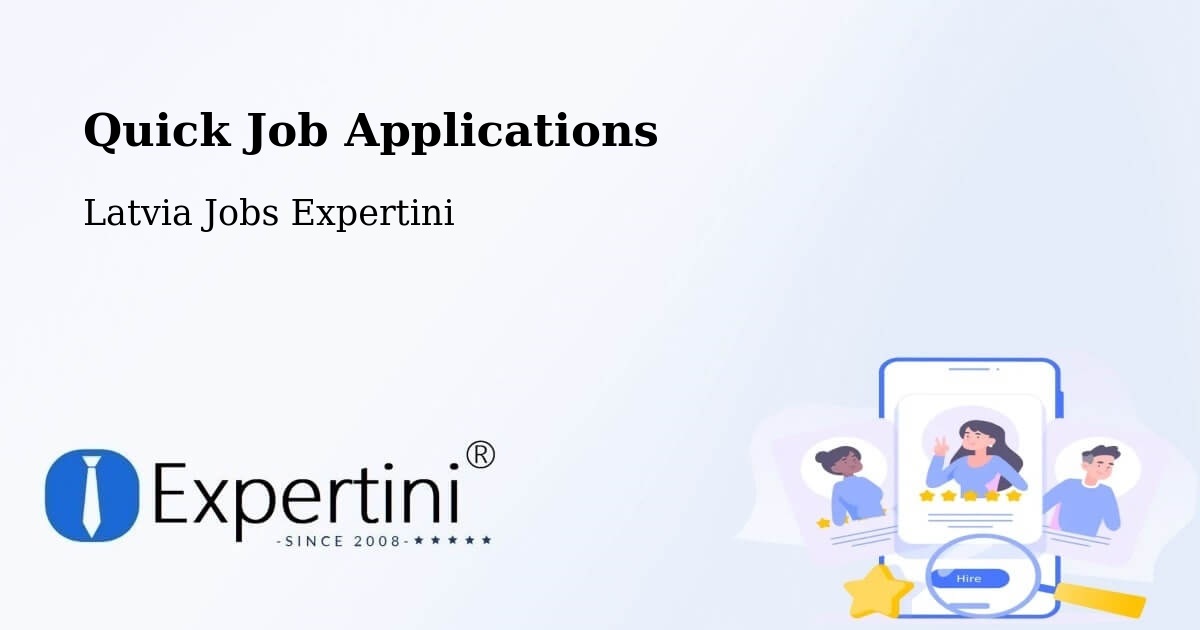 Quick Apply Feature – Nīca - Latvia Jobs Expertini
